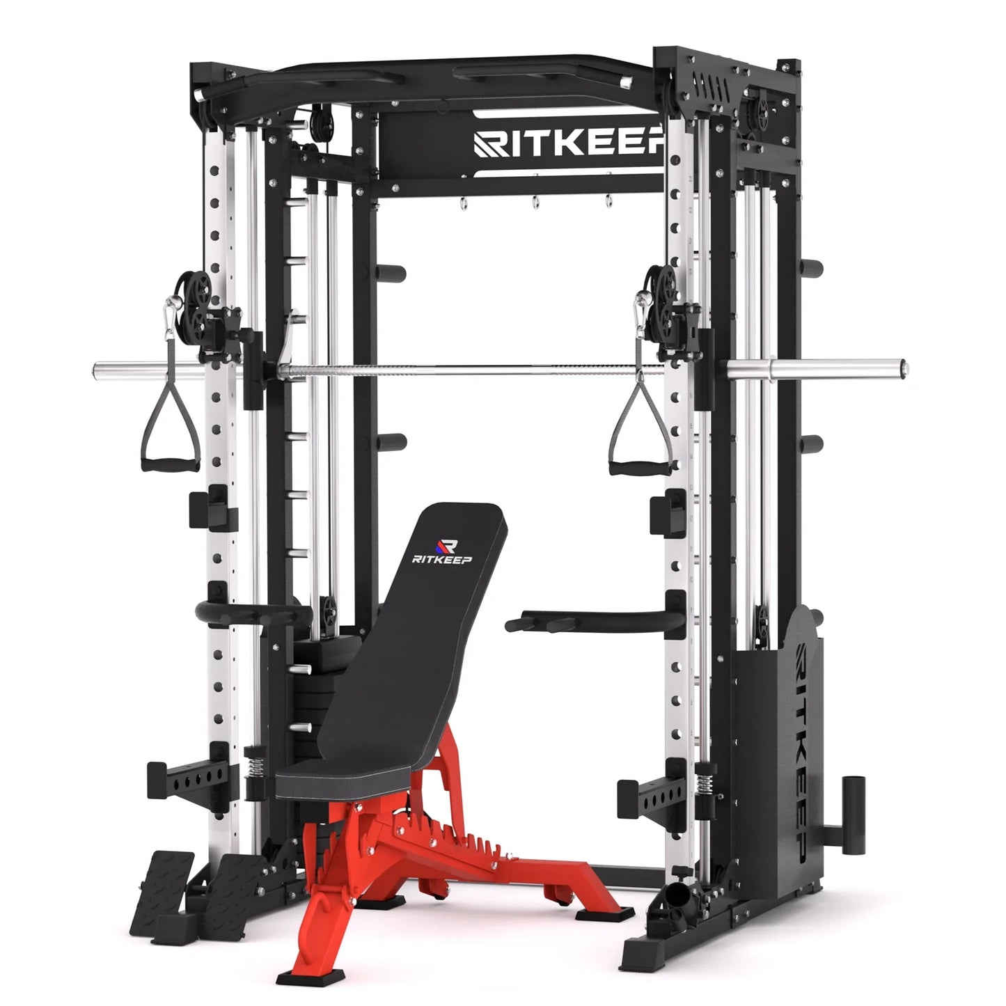 PMAX 5600 Home Gym Smith Machine - Integrated Weight System