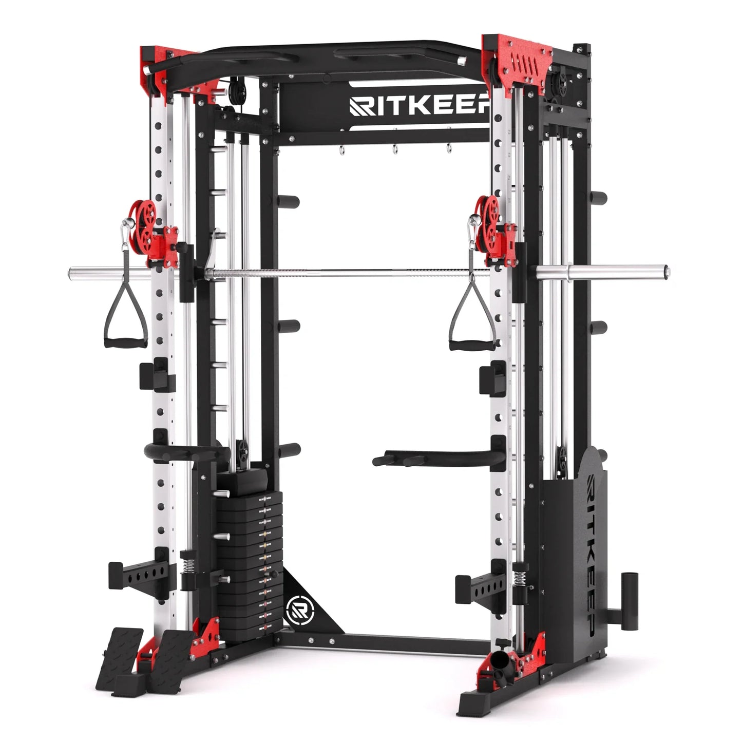 PMAX 5600 Home Gym Smith Machine - Integrated Weight System
