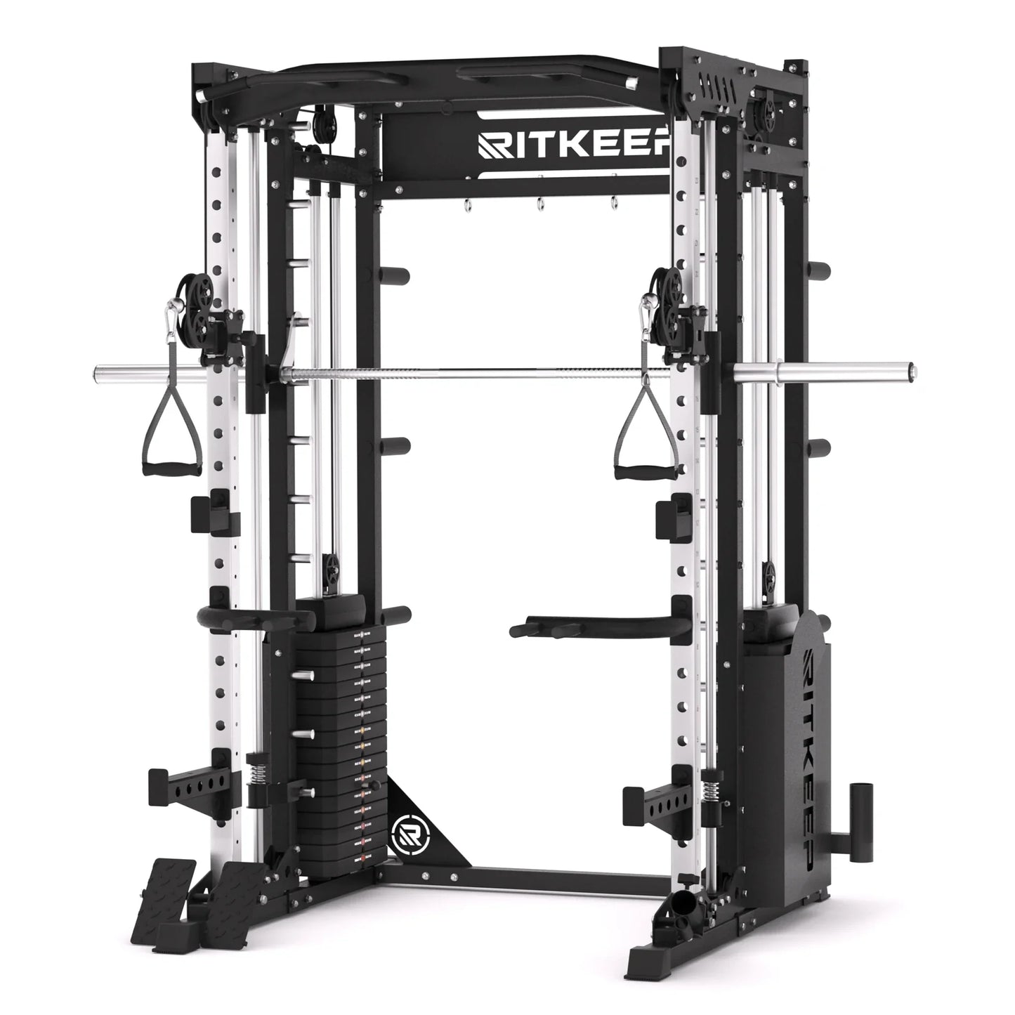 PMAX 5600 Home Gym Smith Machine - Integrated Weight System