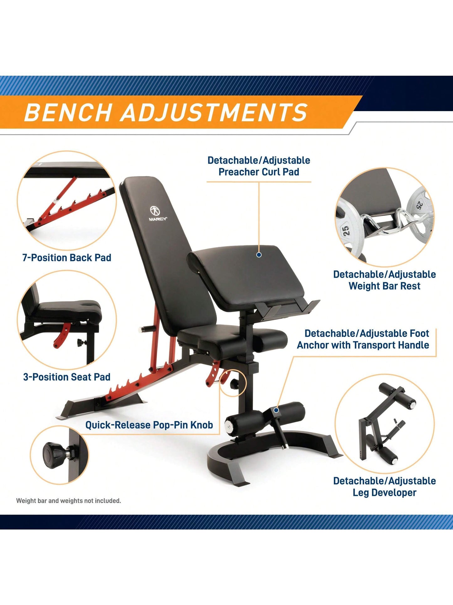 Marcy Pro Deluxe Smith Cage Home Gym System for Weight Training SM7553