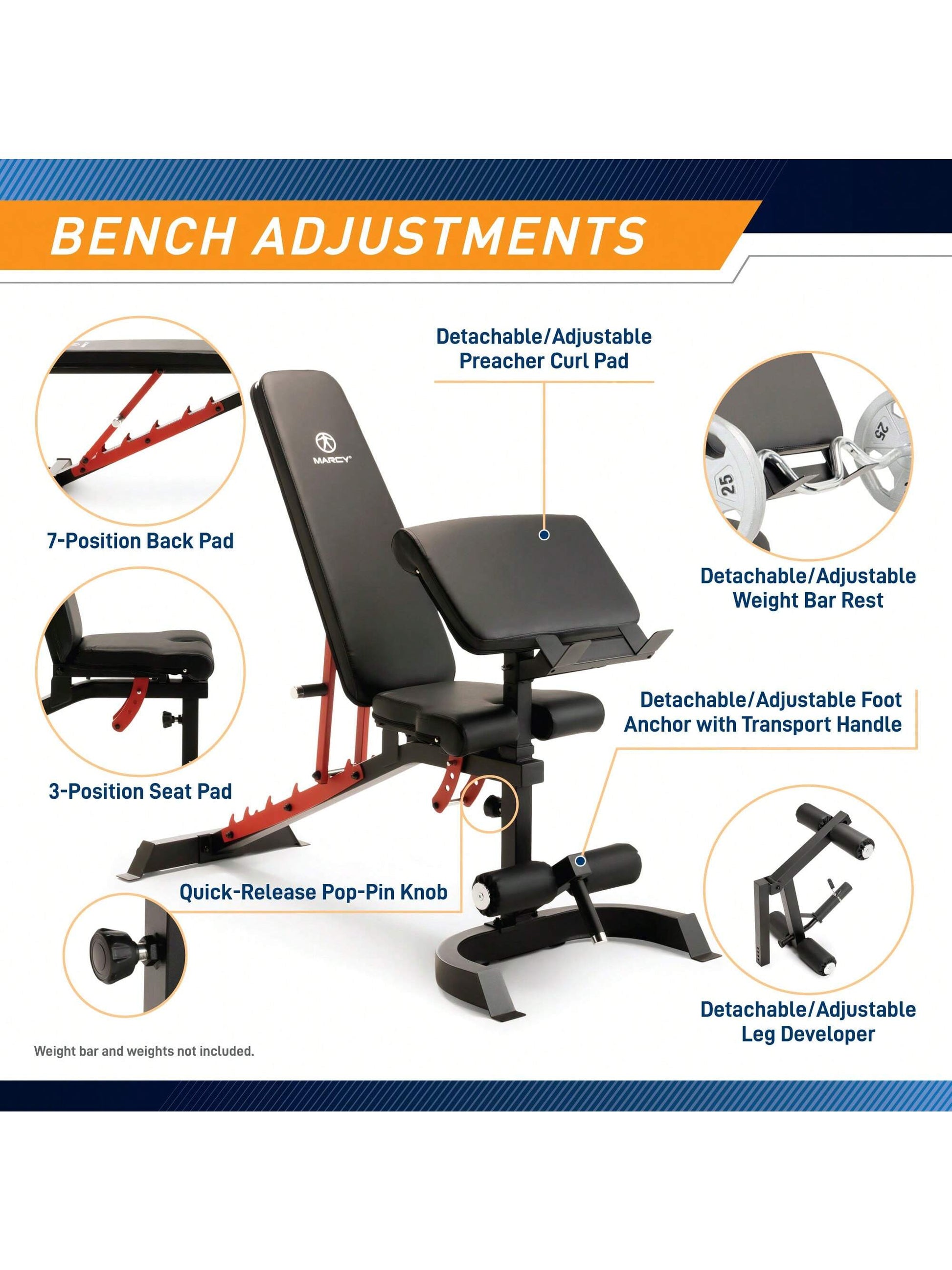 Marcy Pro Deluxe Smith Cage Home Gym System for Weight Training SM7553