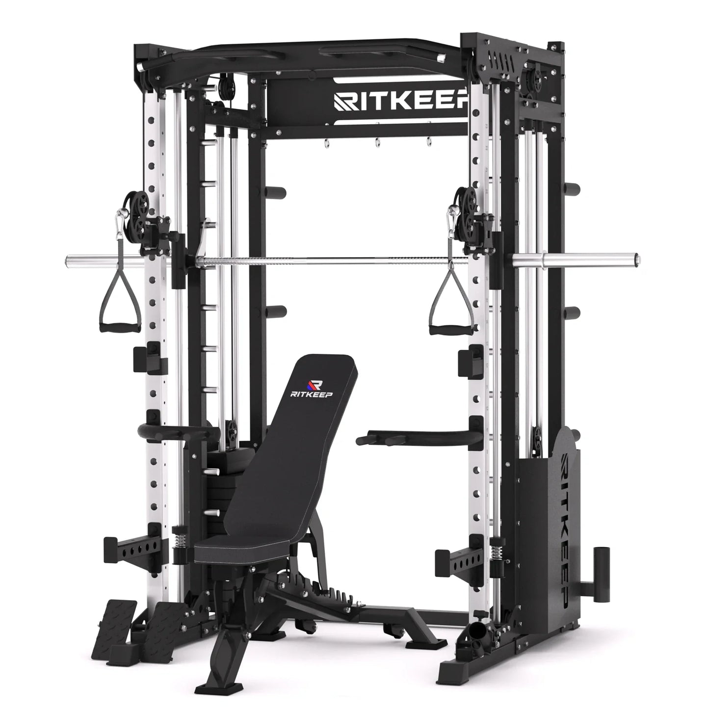 PMAX 5600 Home Gym Smith Machine - Integrated Weight System