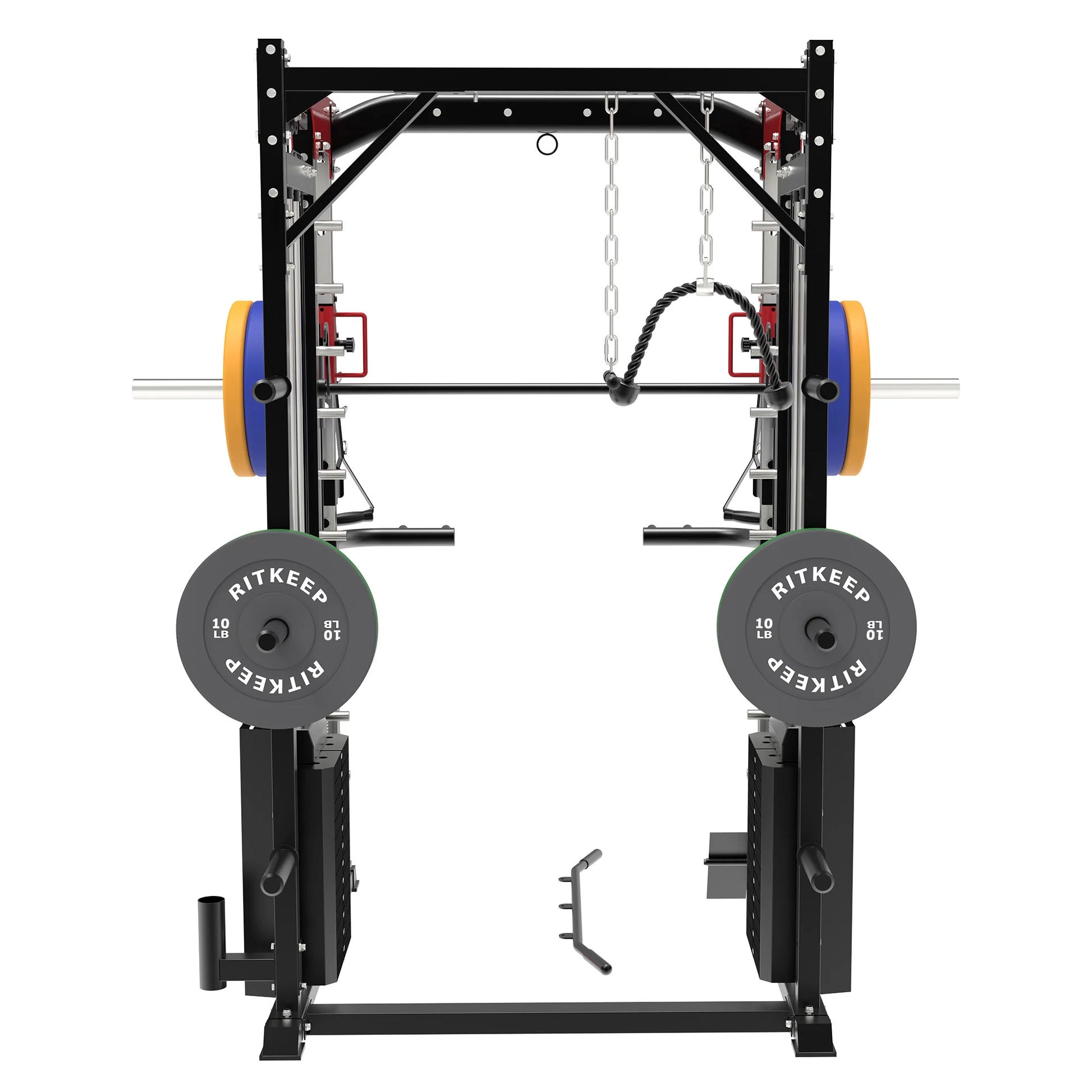 PMAX 5600 Smith Exercise Machine Trainer Pro Complete Home Gym Package